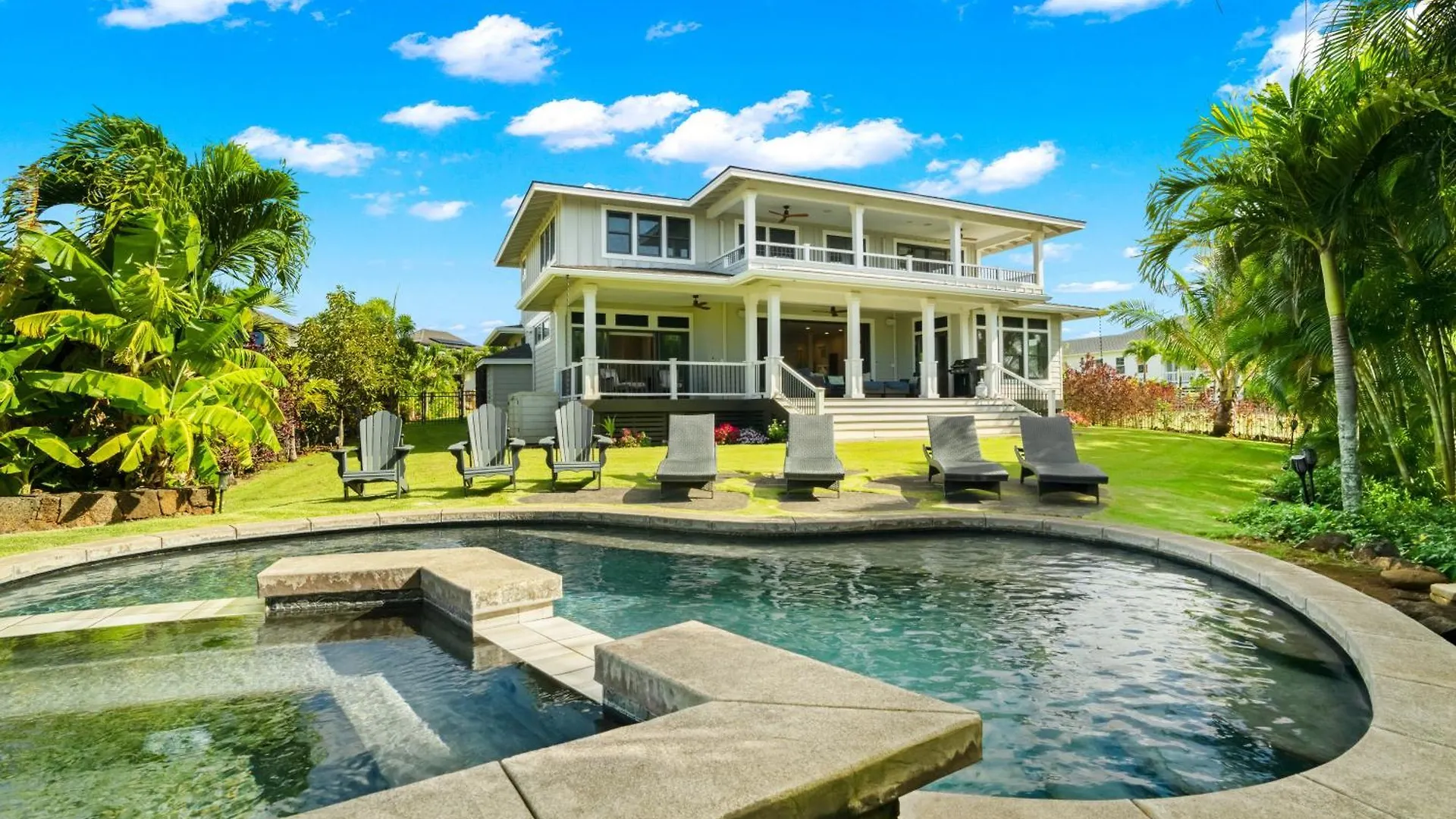 Luxury Poipu Estates Home W Private Pool- Alekona Kauai Koloa